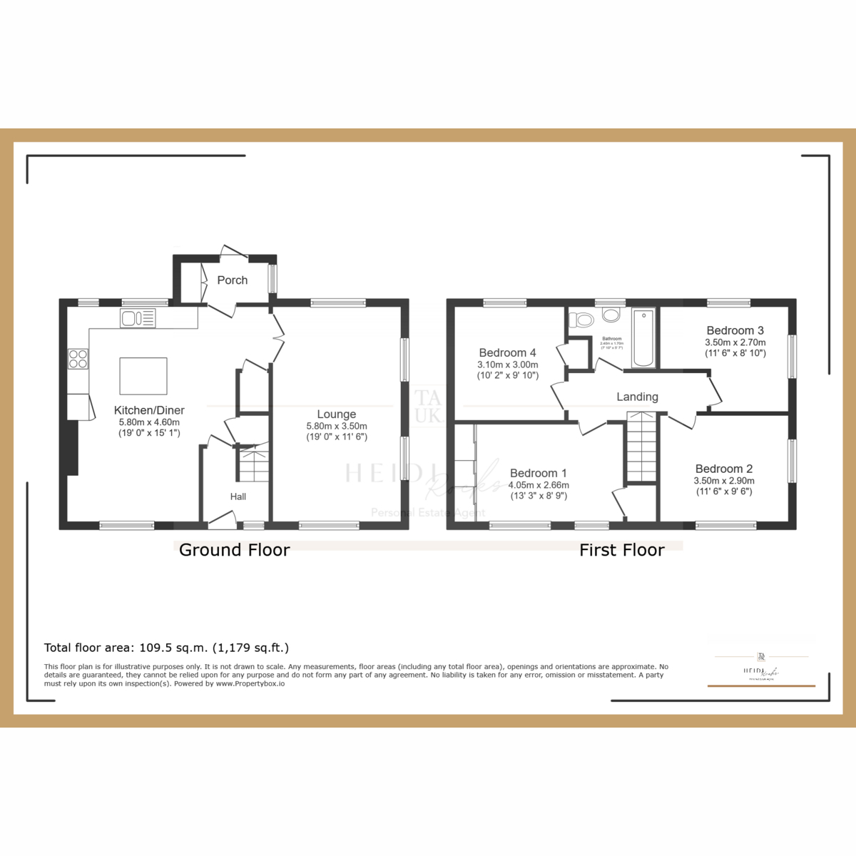 1, Barnfield Road, Faversham floorplan