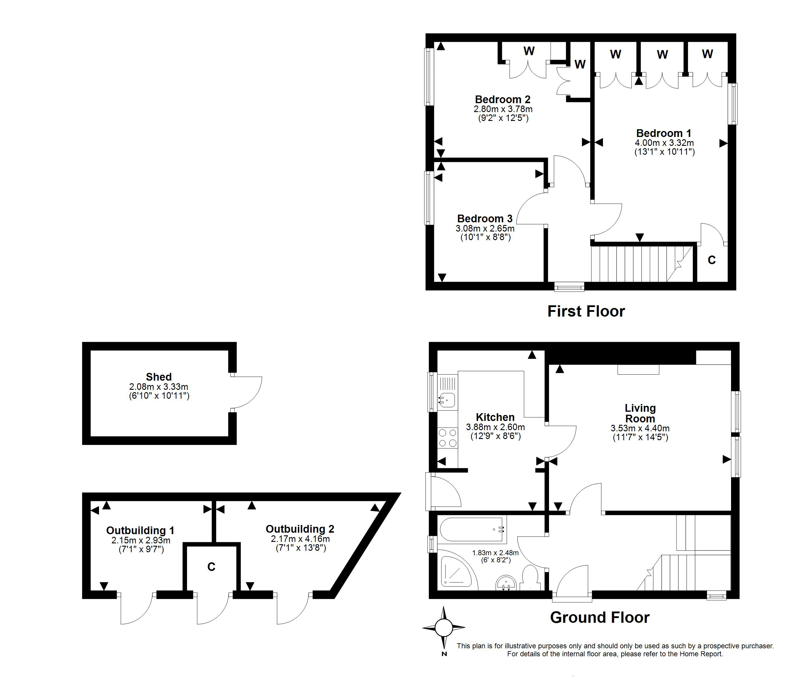 14, Boswall Gardens, Boswall, Edinburgh floorplan