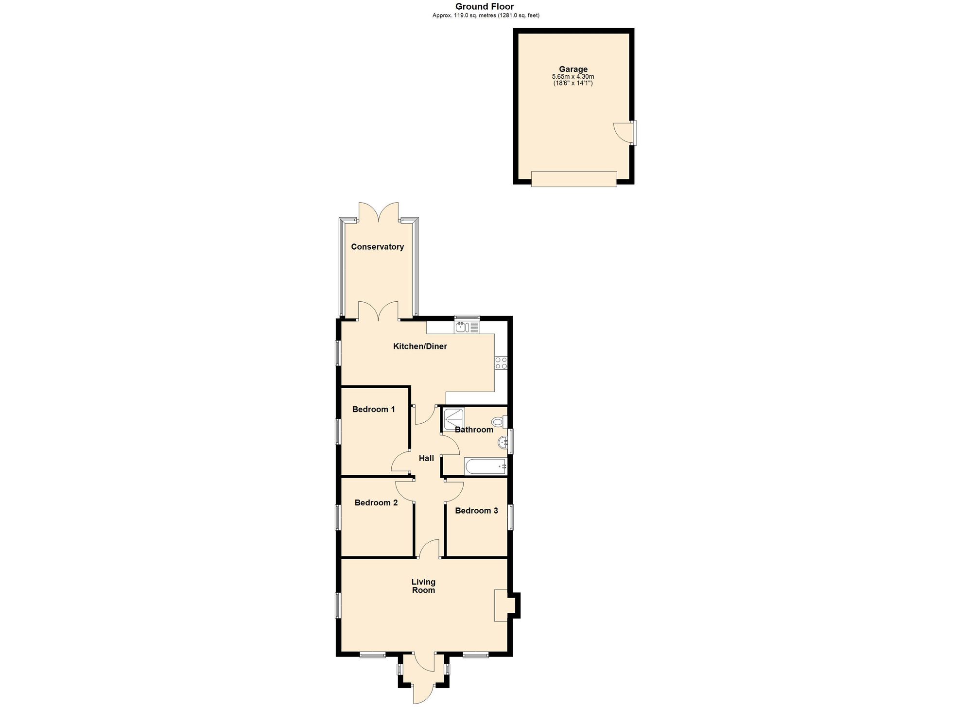 Rosalin Bridge Road, Brigg floorplan