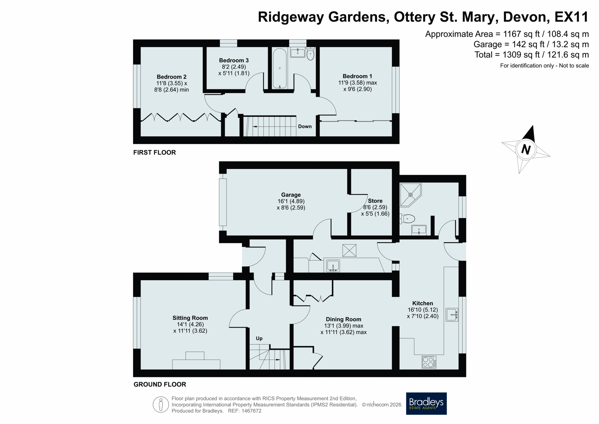 35, Ridgeway Gardens, Devon floorplan
