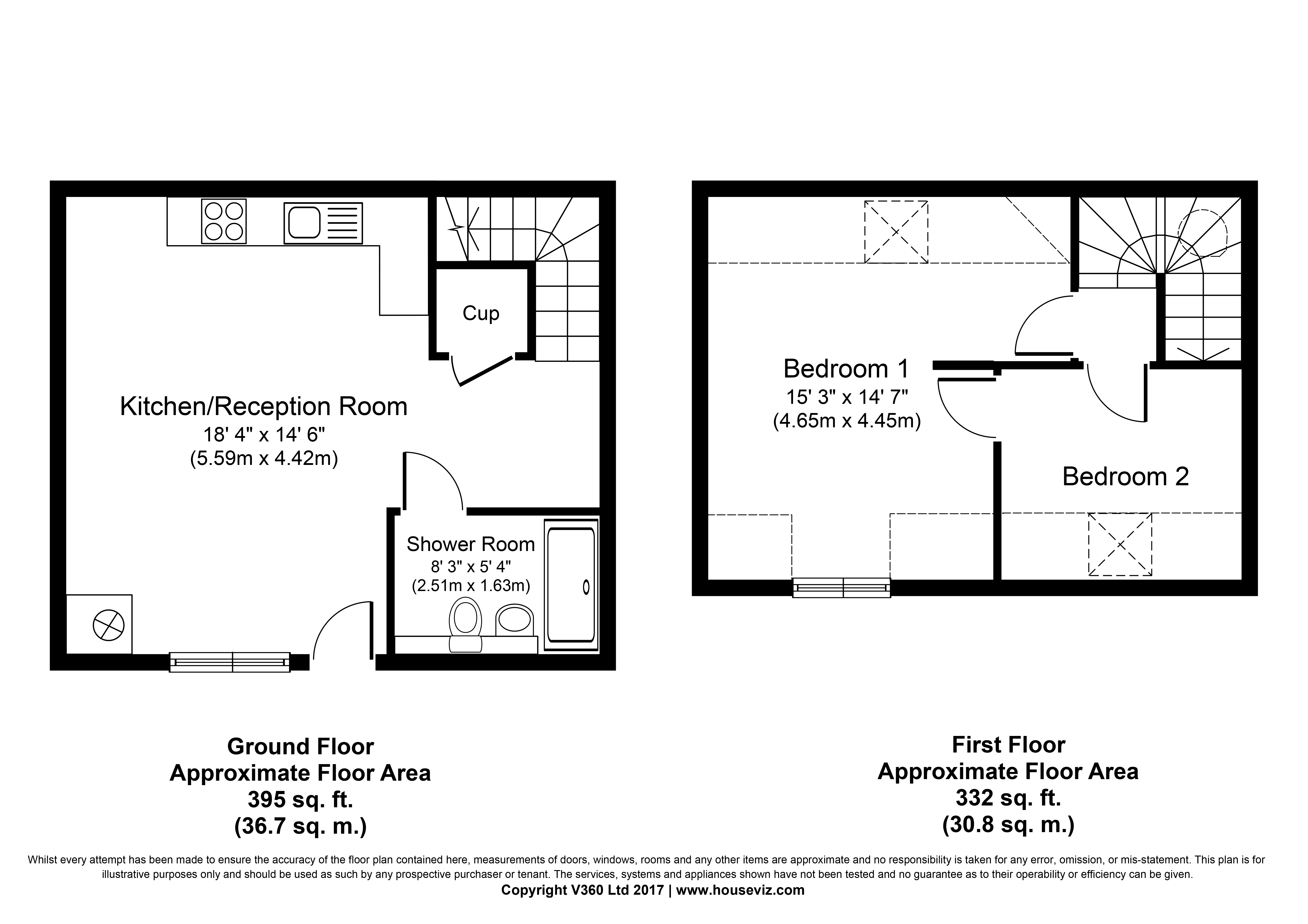 2 Bedrooms Semi-detached house to rent in Oakdene Road, Redhill RH1