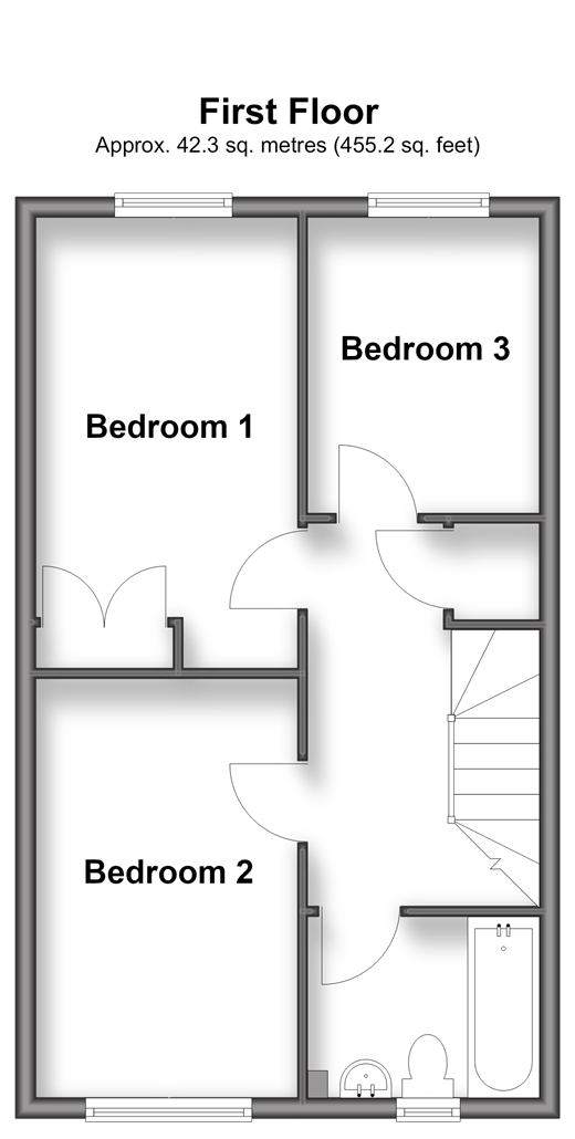 Olive Close, Horsham floorplan