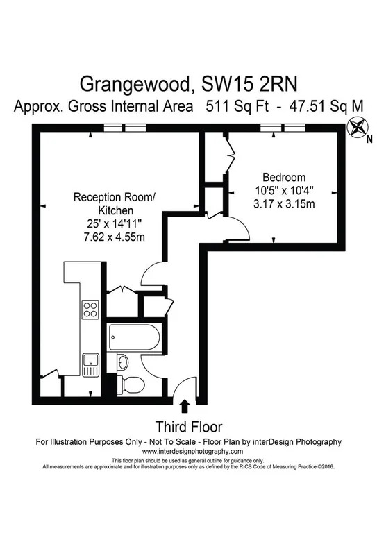 Upper Richmond Road, London floorplan