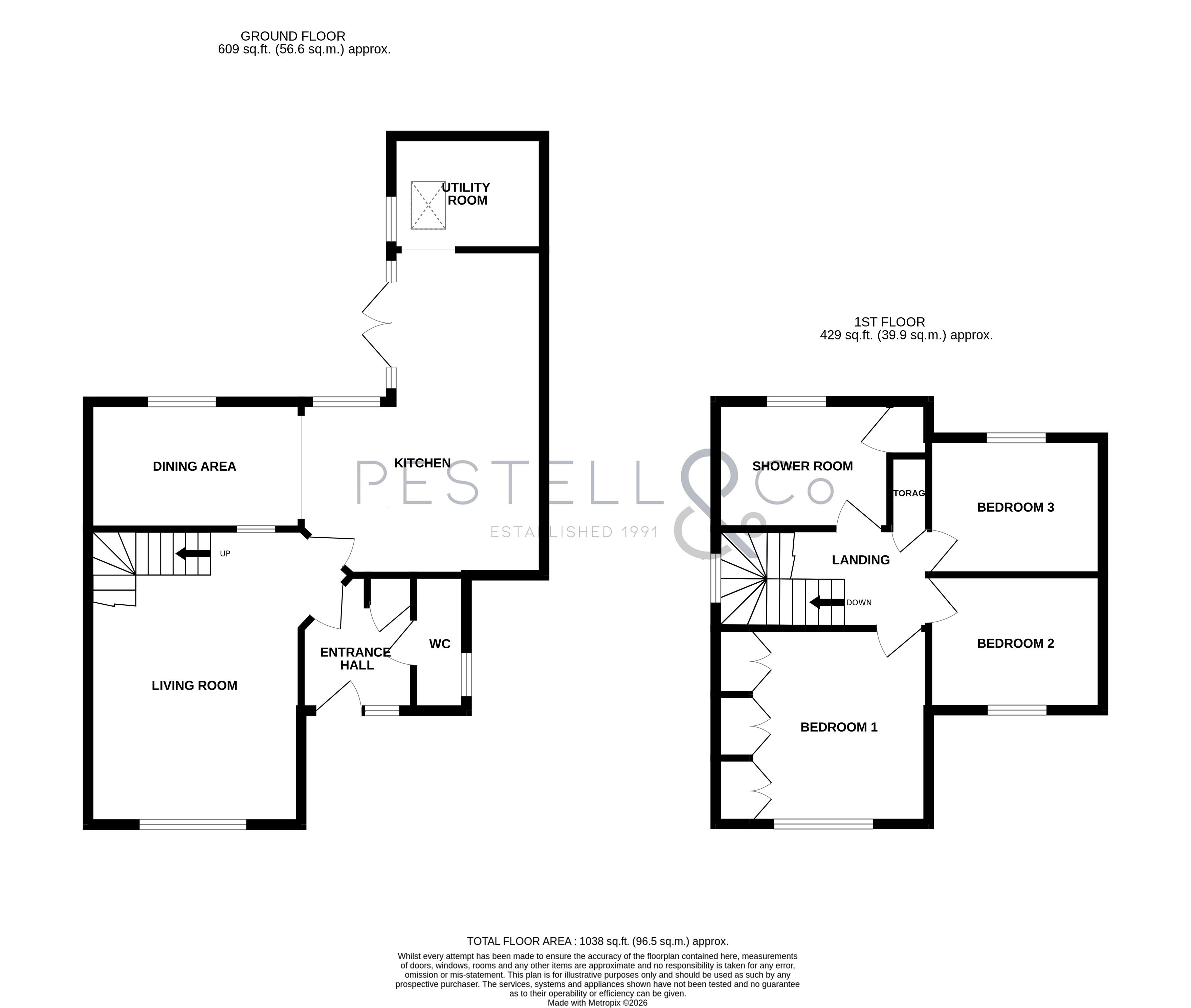 Atman House, The Street, Dunmow floorplan