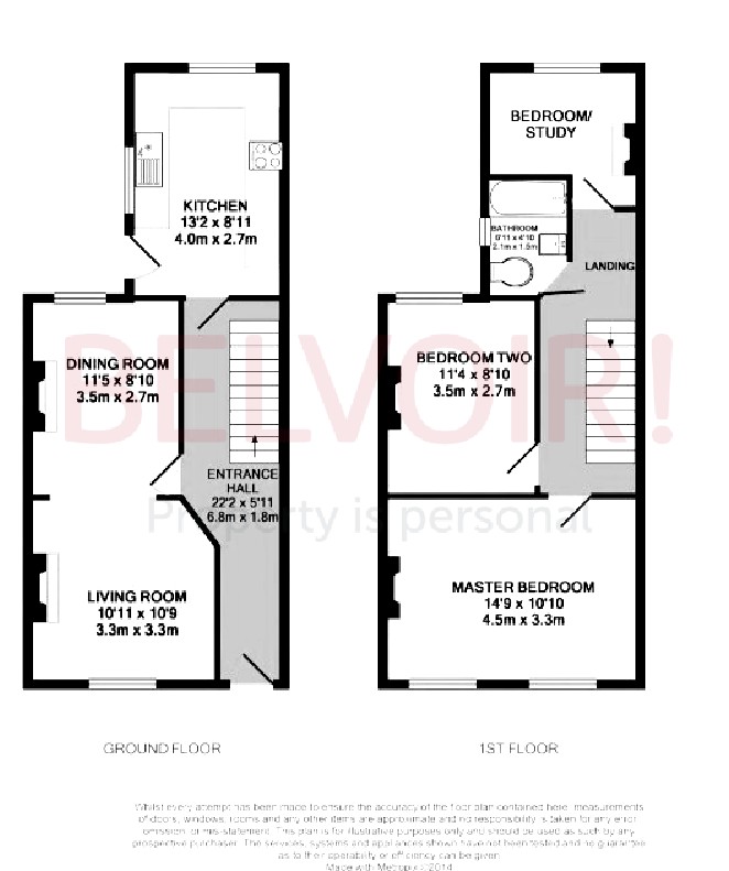 81, Alexandra Road, Aldershot floorplan