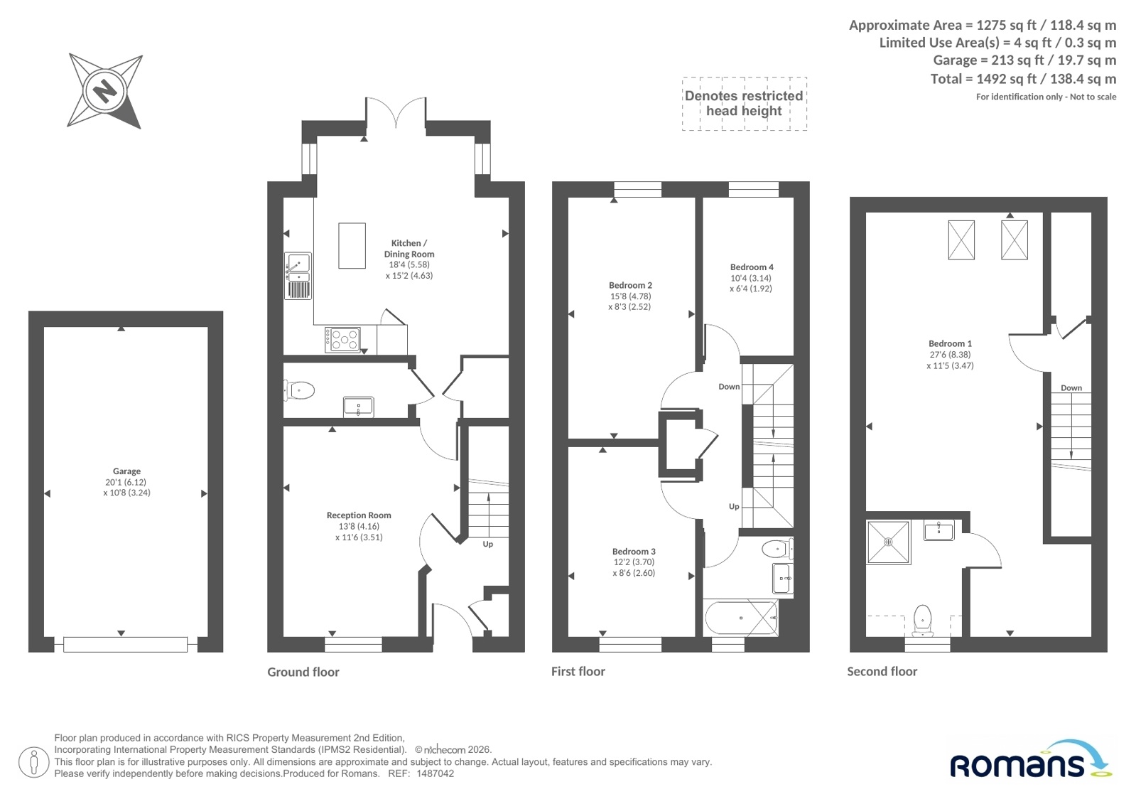 10, Llewelyn Road, Wiltshire floorplan