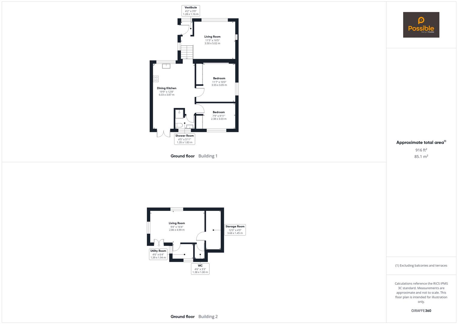 10A, Main Street, Perth floorplan