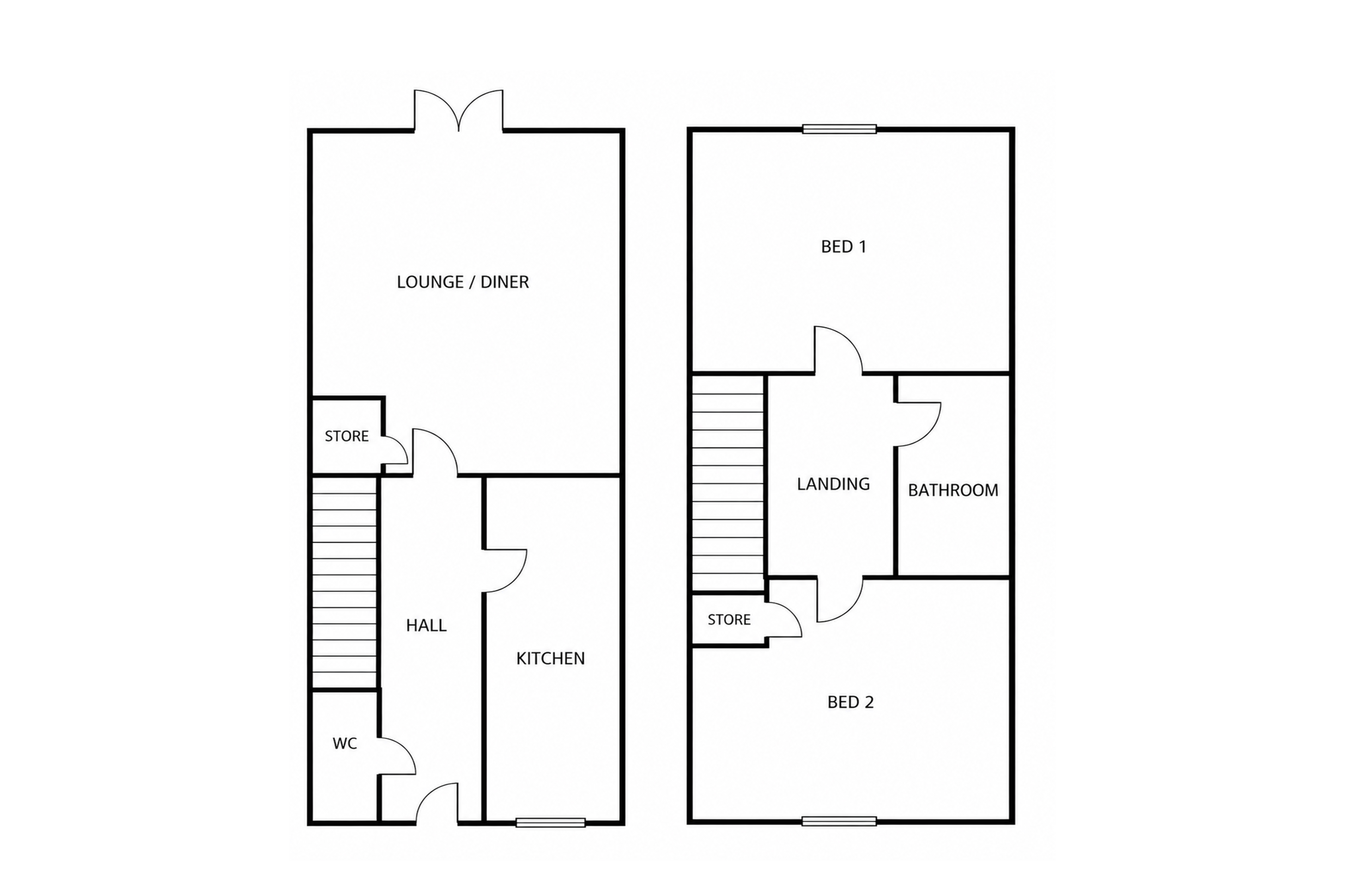 8, Warminster Close, Rugby floorplan