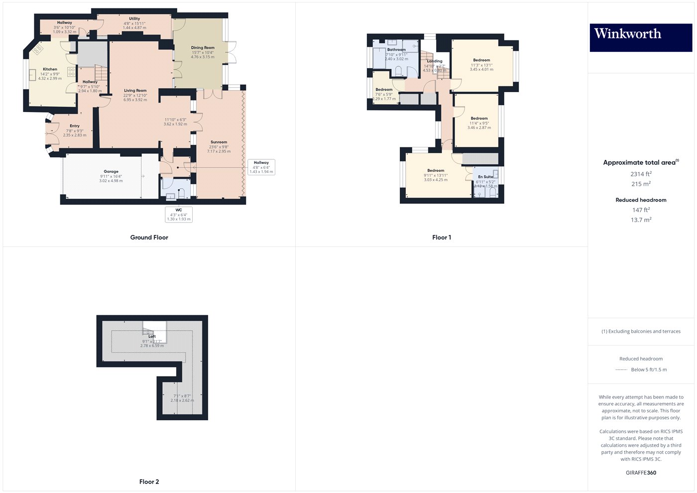 Queens Walk, London floorplan