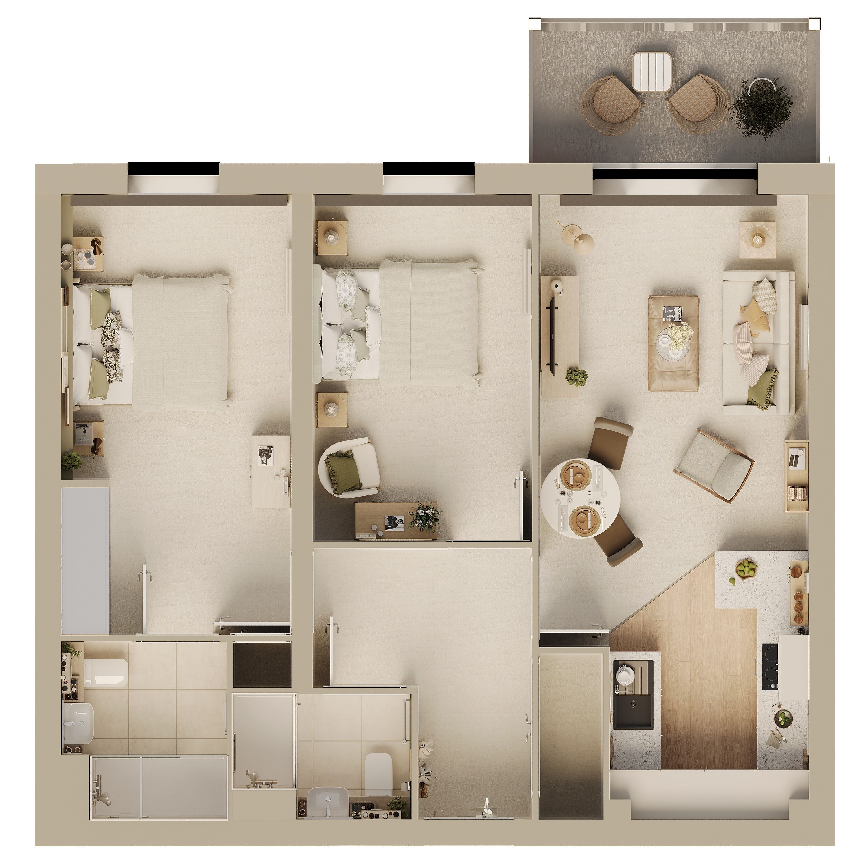 23, Eastbourne floorplan