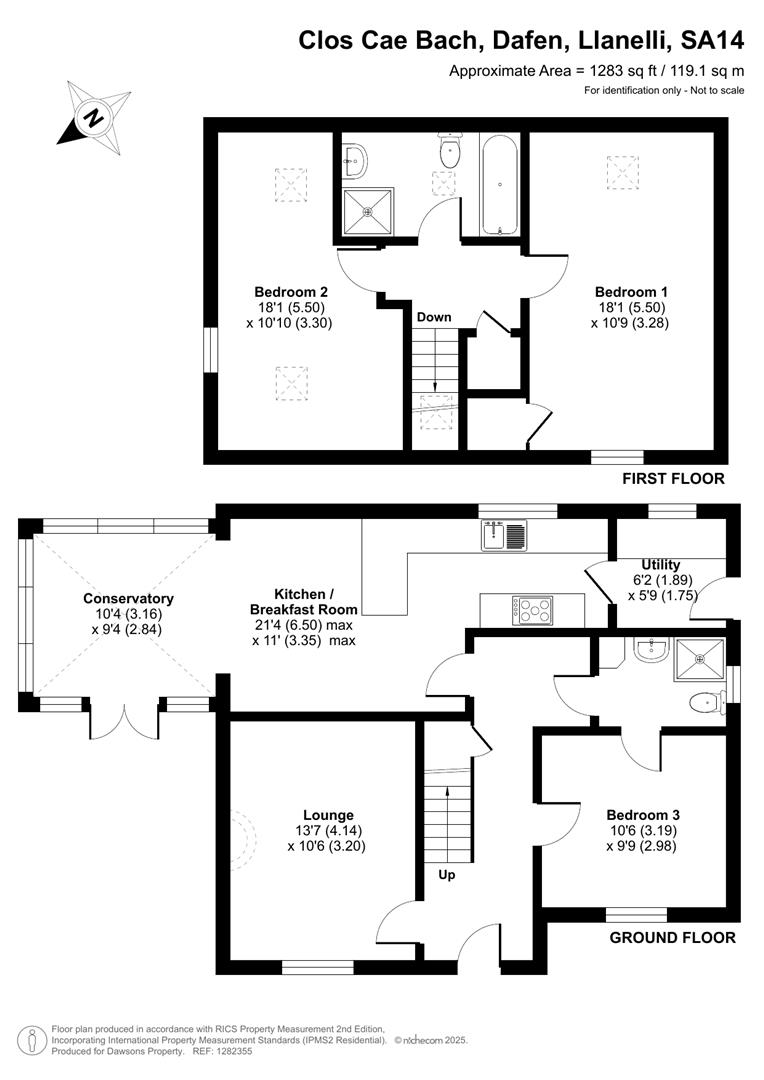5, Clos Cae Bach, Llanelli floorplan