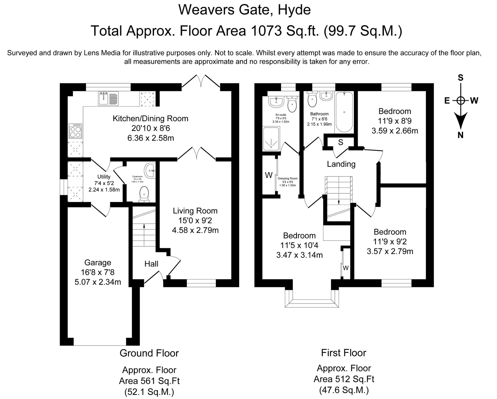 7, Weavers Gate, Tameside floorplan