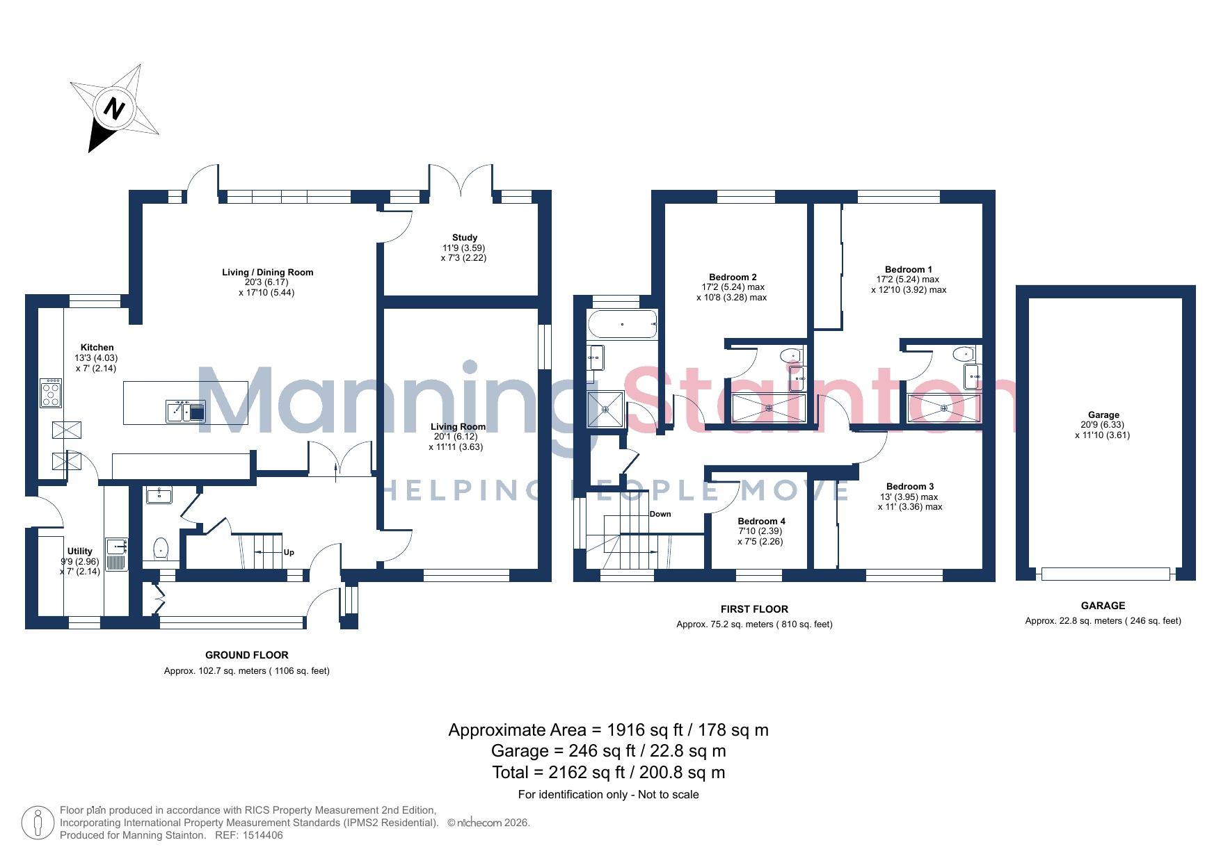 40a, The Drive, Leeds floorplan