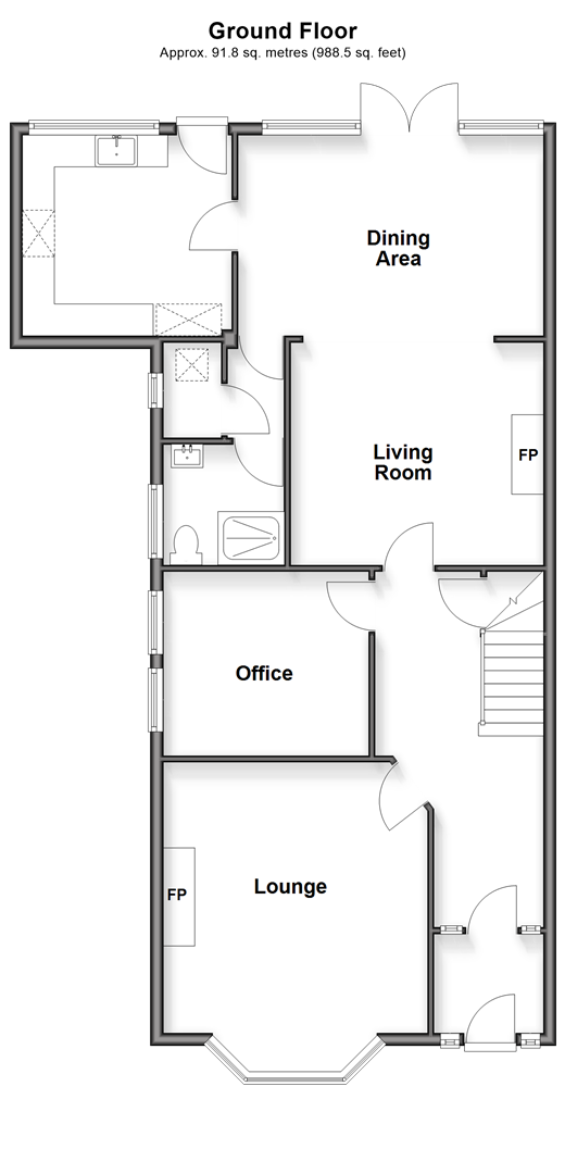 St. George's Road, Broadstairs floorplan