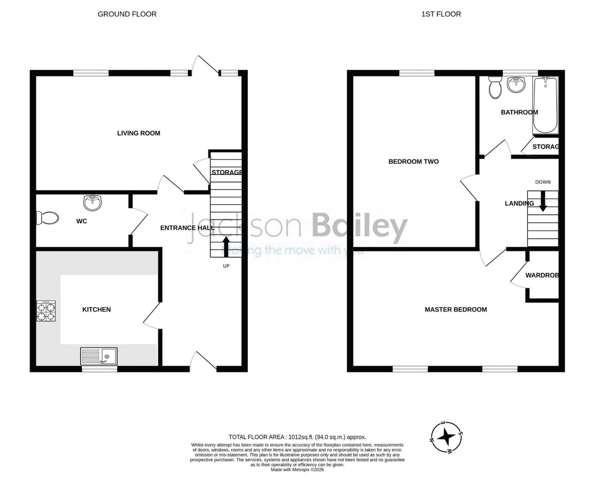 11 Augusta Close, Southampton floorplan