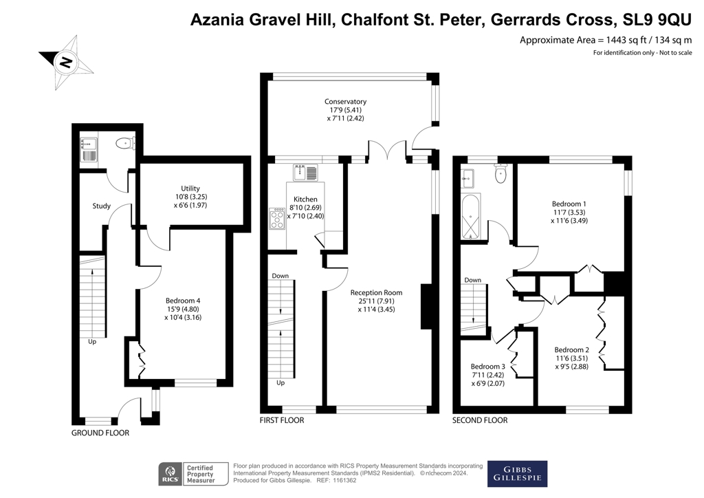Azania,, Gravel Hill, Gerrards Cross floorplan