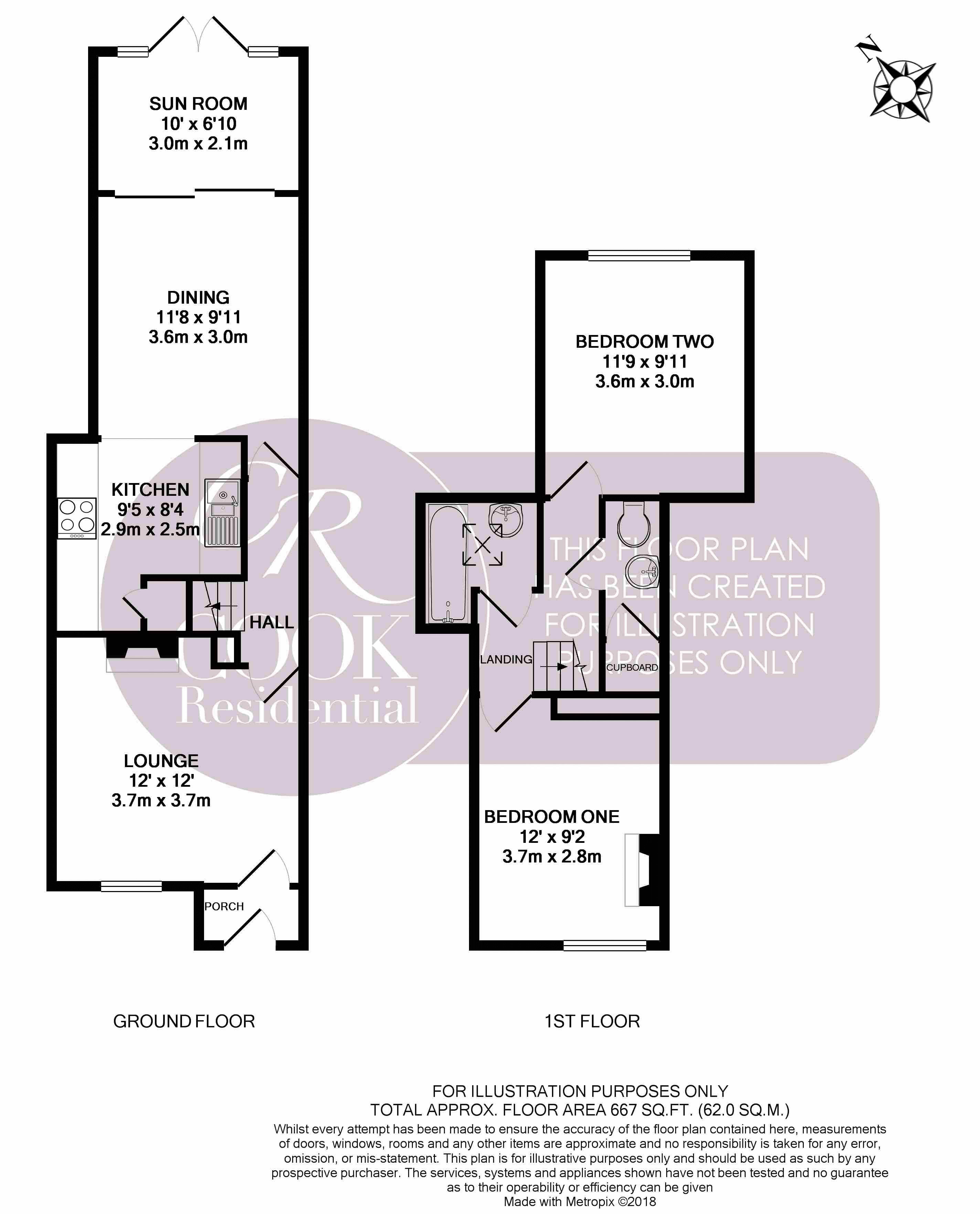 2 Bedrooms Terraced house for sale in Hermitage Street, Cheltenham GL53