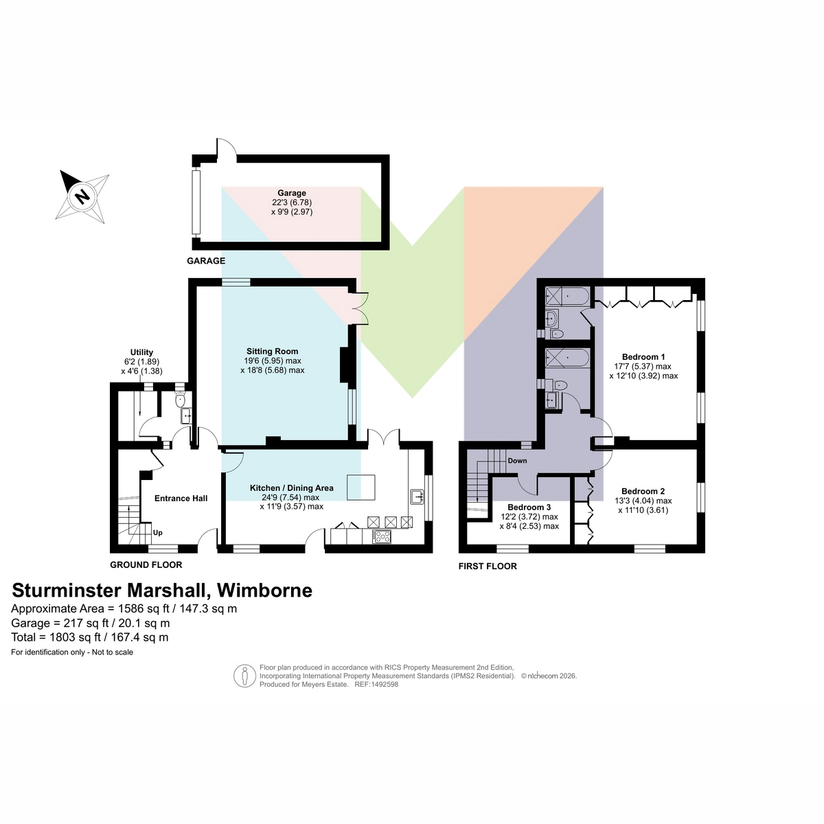 168, Church Street, Wimborne floorplan