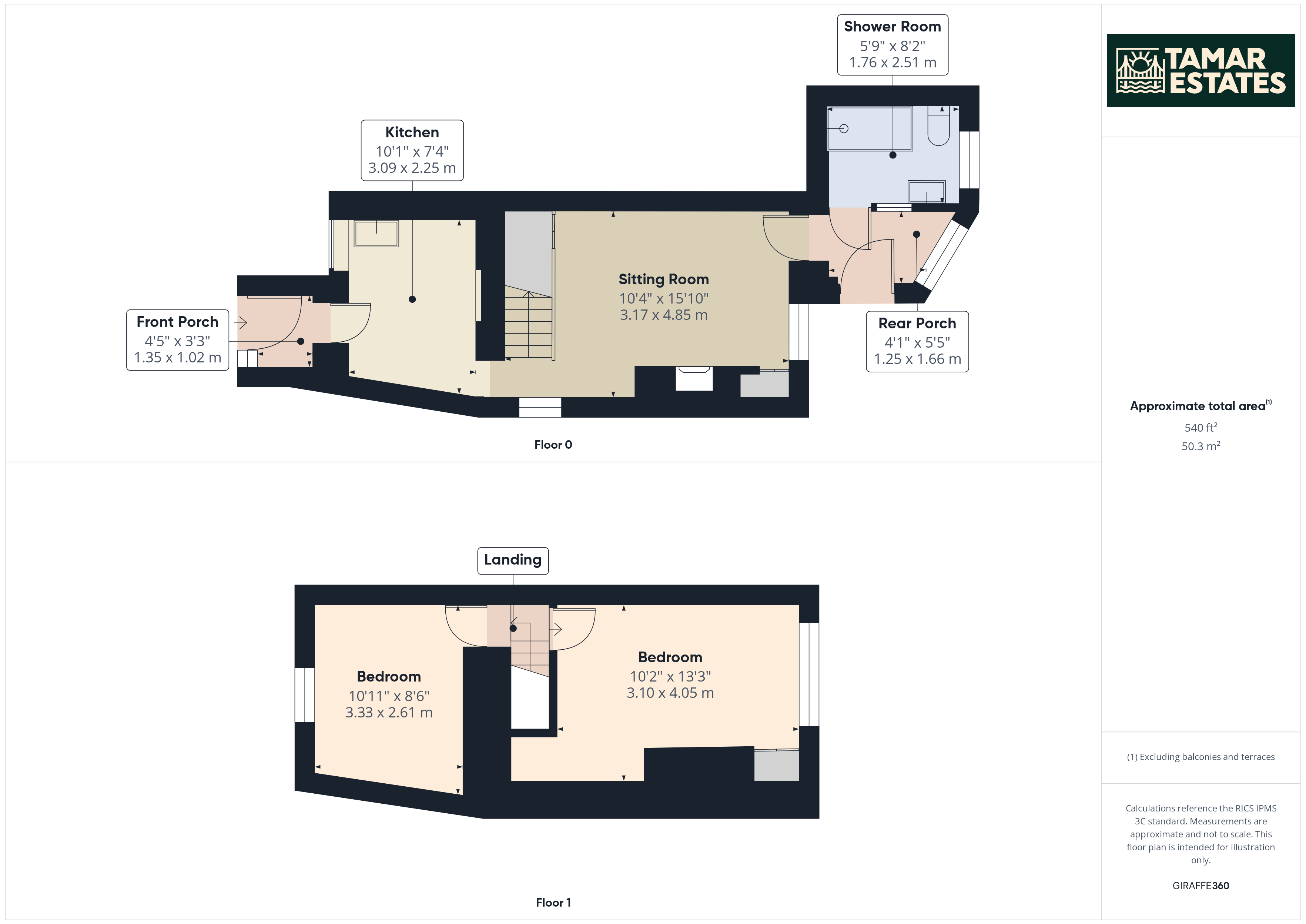 North Tor Cottage,, Higher Tremar, Cornwall floorplan