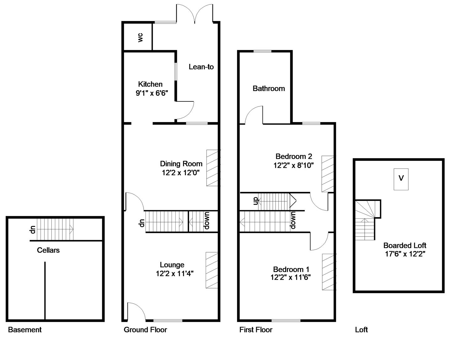12, Melville Avenue, Doncaster floorplan