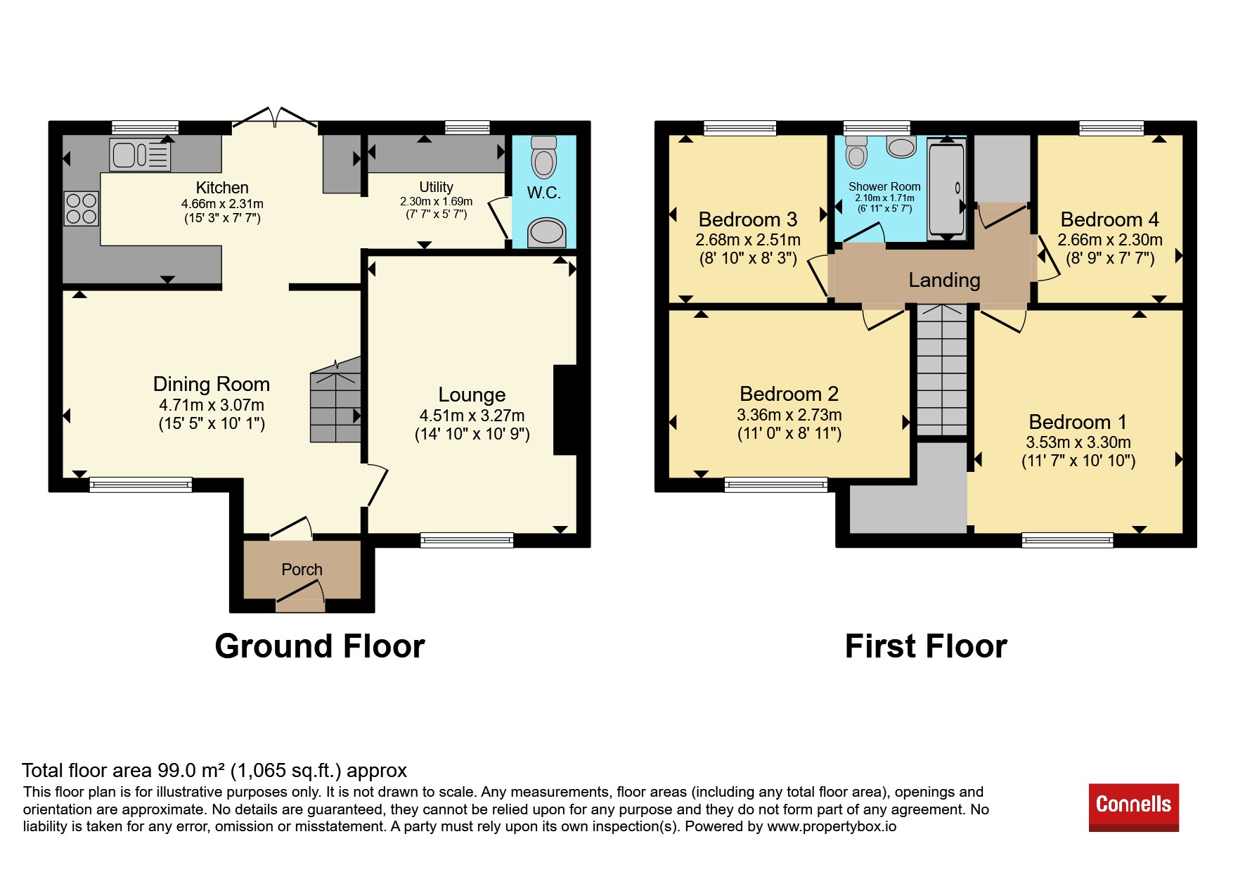 York Road, Stevenage floorplan