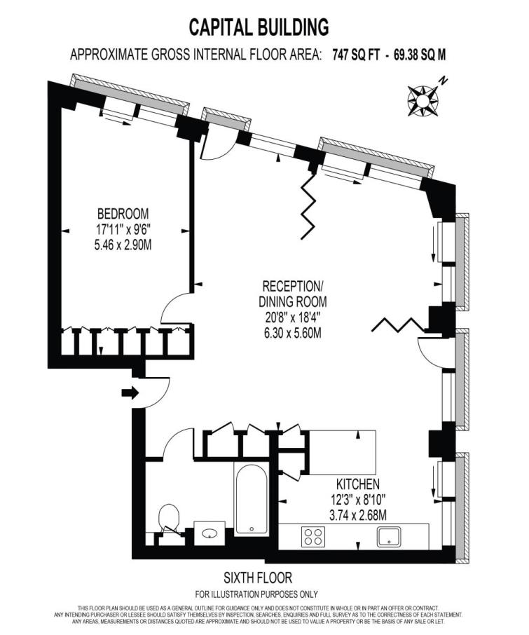 New Union Square, London floorplan
