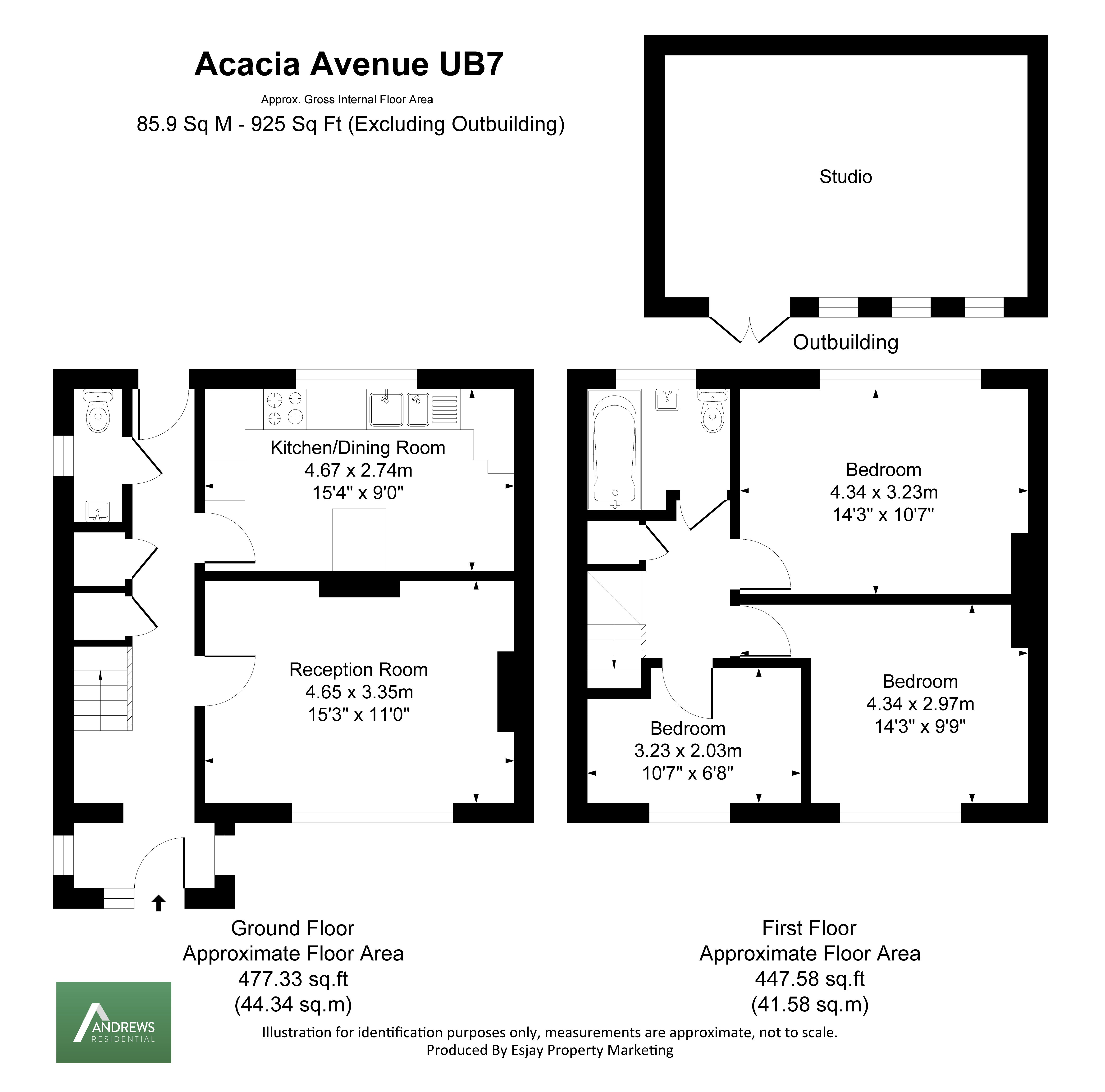 Acacia Avenue, West Drayton floorplan
