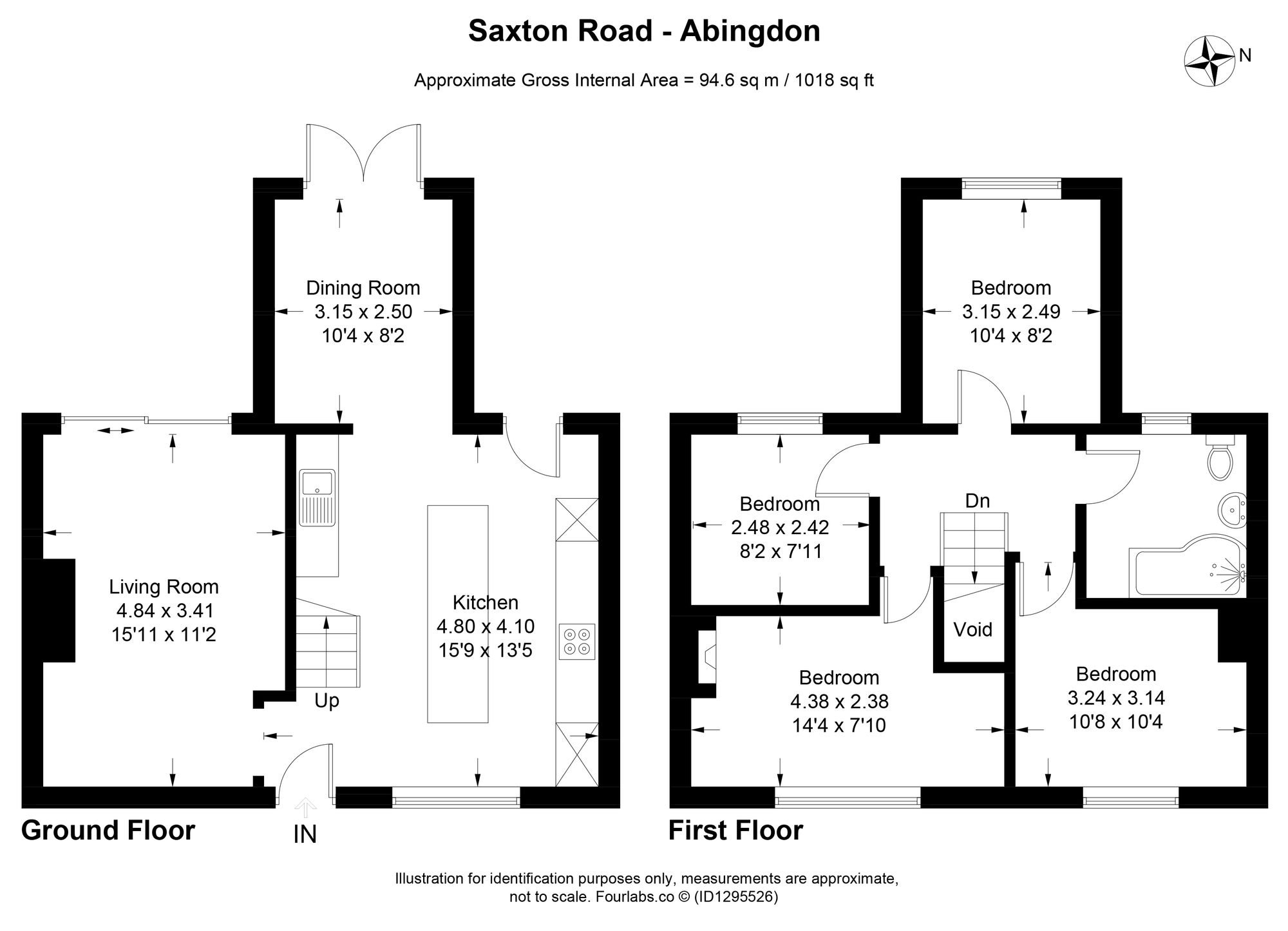 80 Saxton Road, Abingdon floorplan