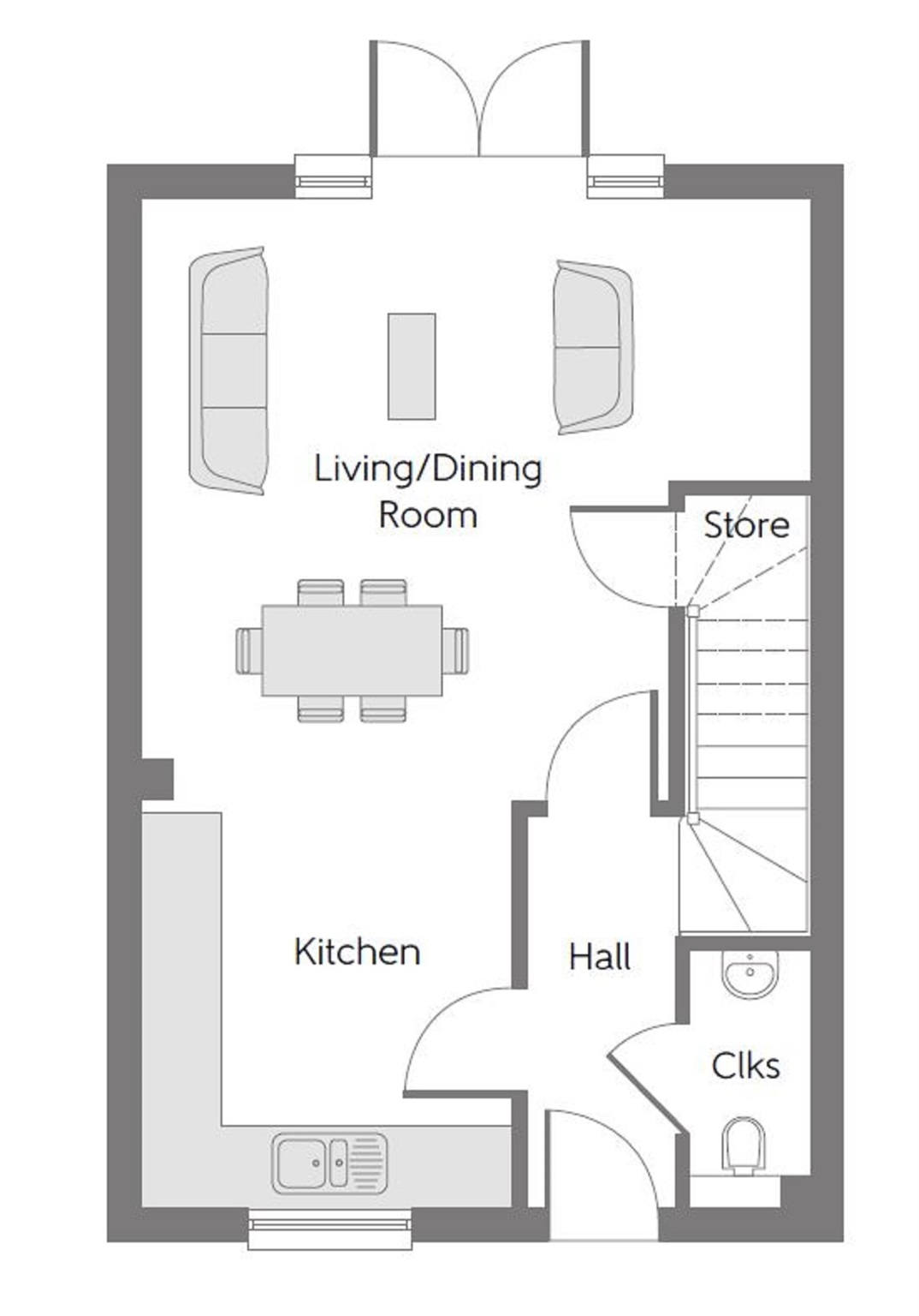 3 Bedrooms Semi-detached house for sale in East Street, Billingshurst RH14