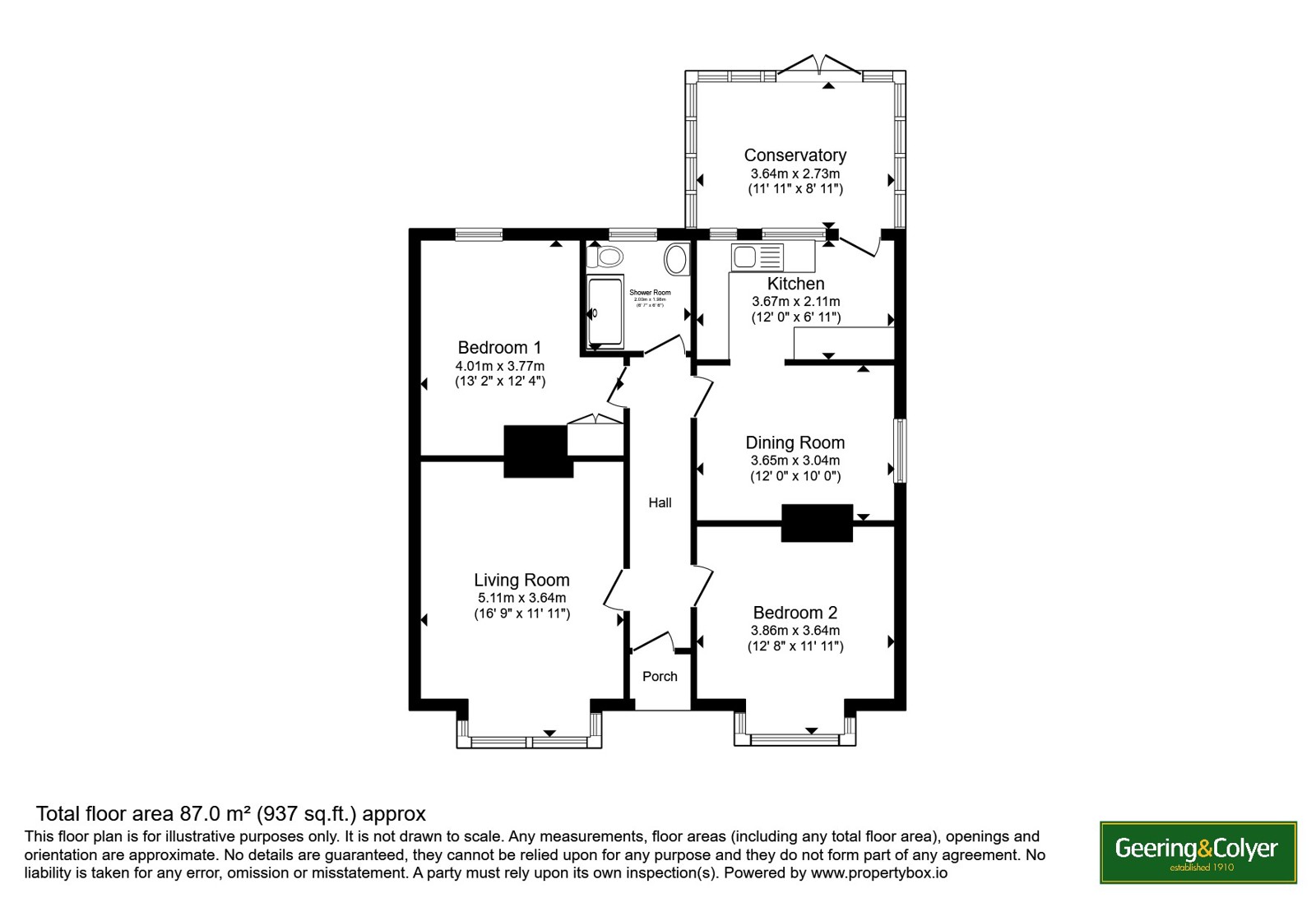 Chudleigh,, Dymchurch Road, Kent floorplan