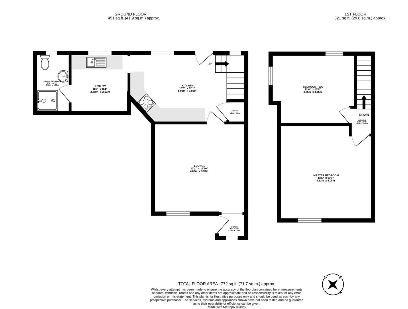 2, Copthurst Cottage, Birchin Lane, Chorley floorplan