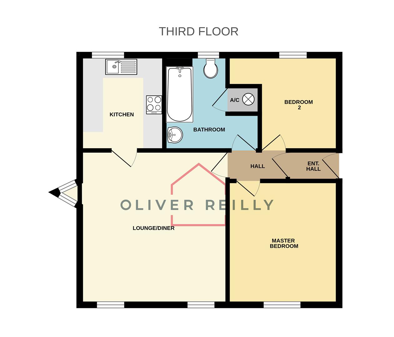7, Castle Brewery Court, Newark floorplan