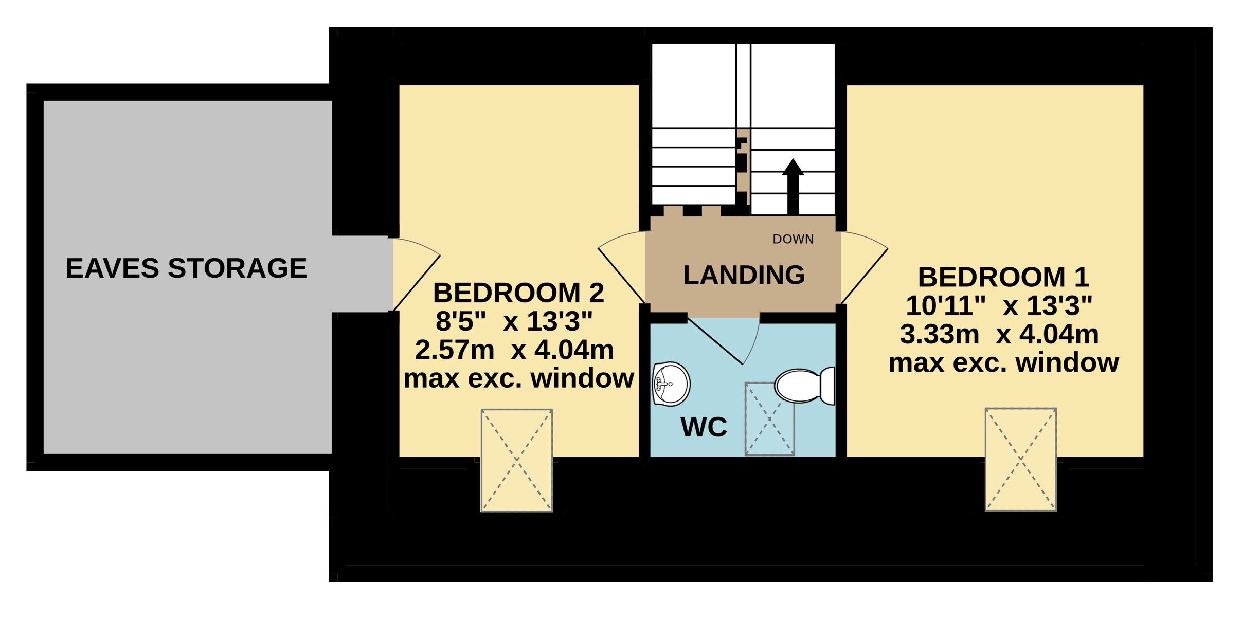 Kestle, Launceston floorplan