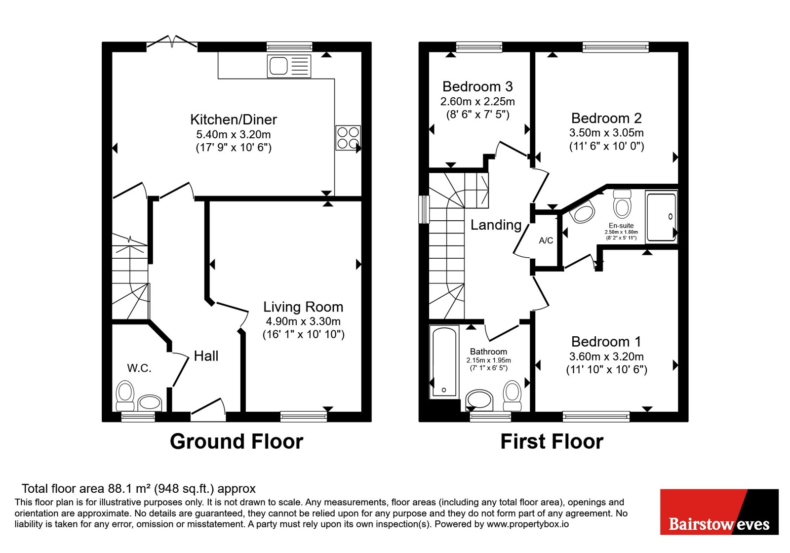 17, Waterfield Close, Cambridgeshire floorplan