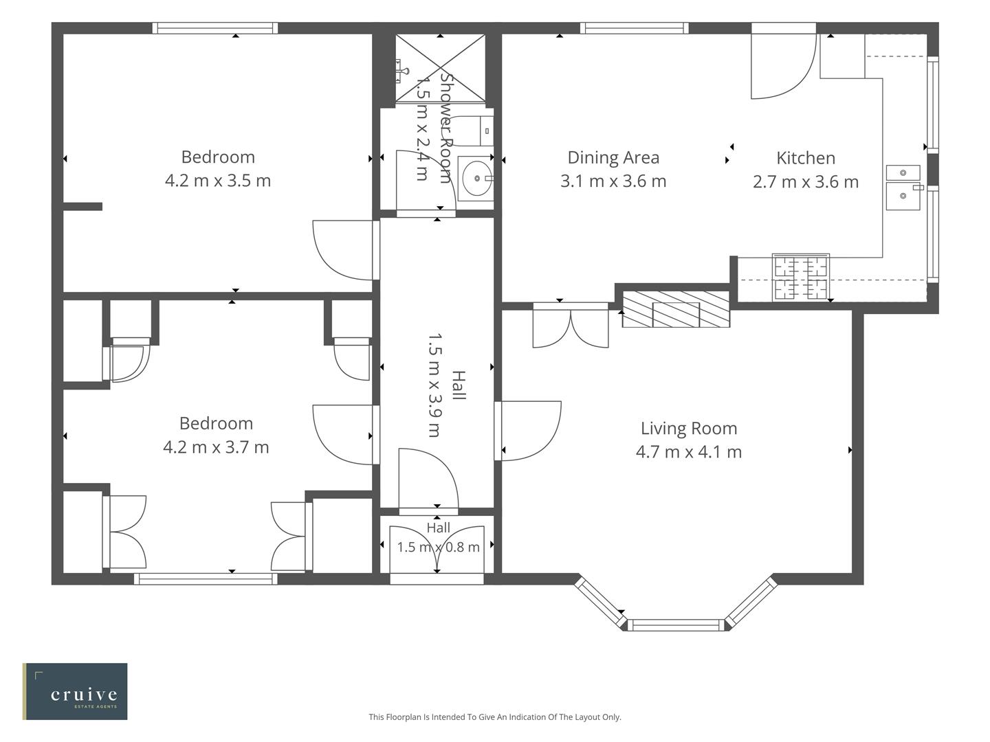 Cochrane Street, Strathaven floorplan