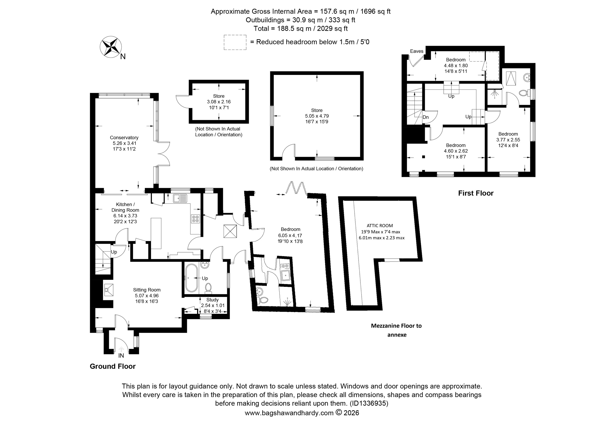 Well Cottage, Edenbridge floorplan