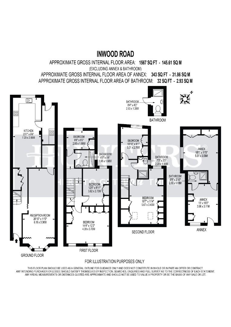 107, Inwood Road, Hounslow floorplan