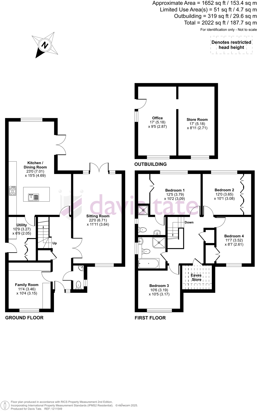 Meadow View,, Tidmarsh, Berkshire floorplan
