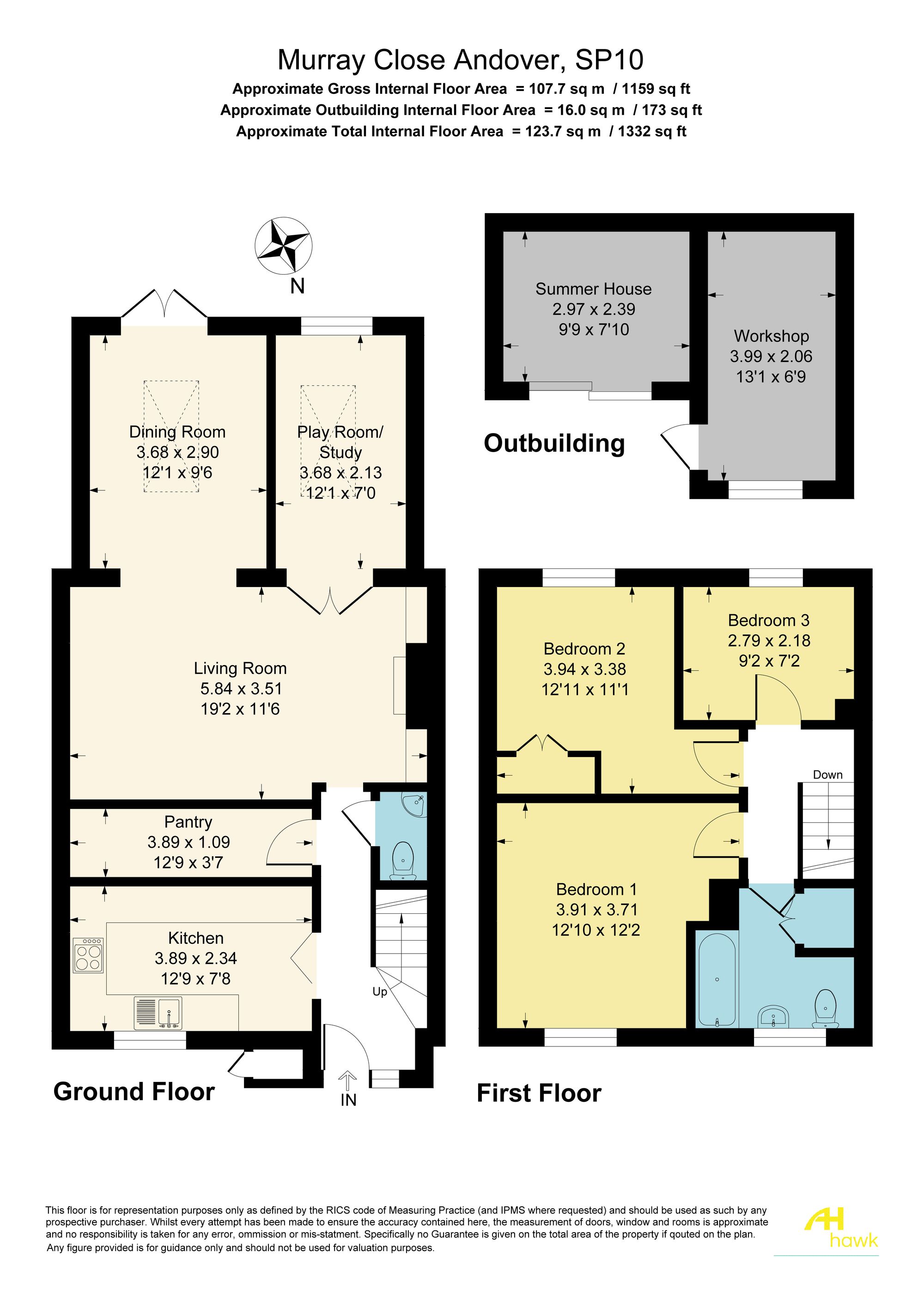 20 Murray Close, Andover floorplan