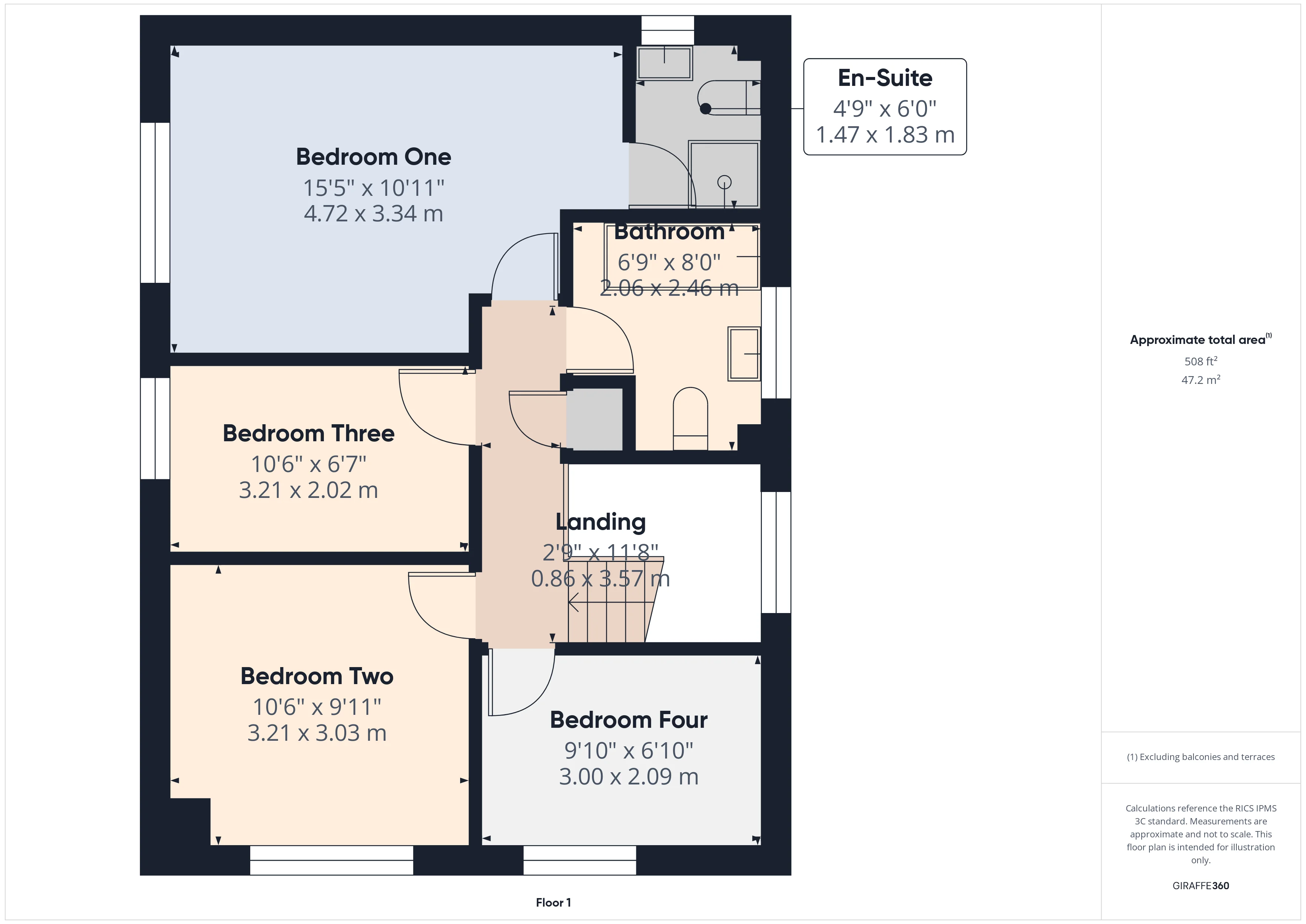 1, Westminster Drive, Market Drayton floorplan