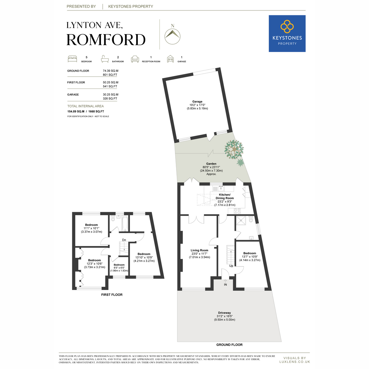 66, Lynton Avenue, Romford floorplan