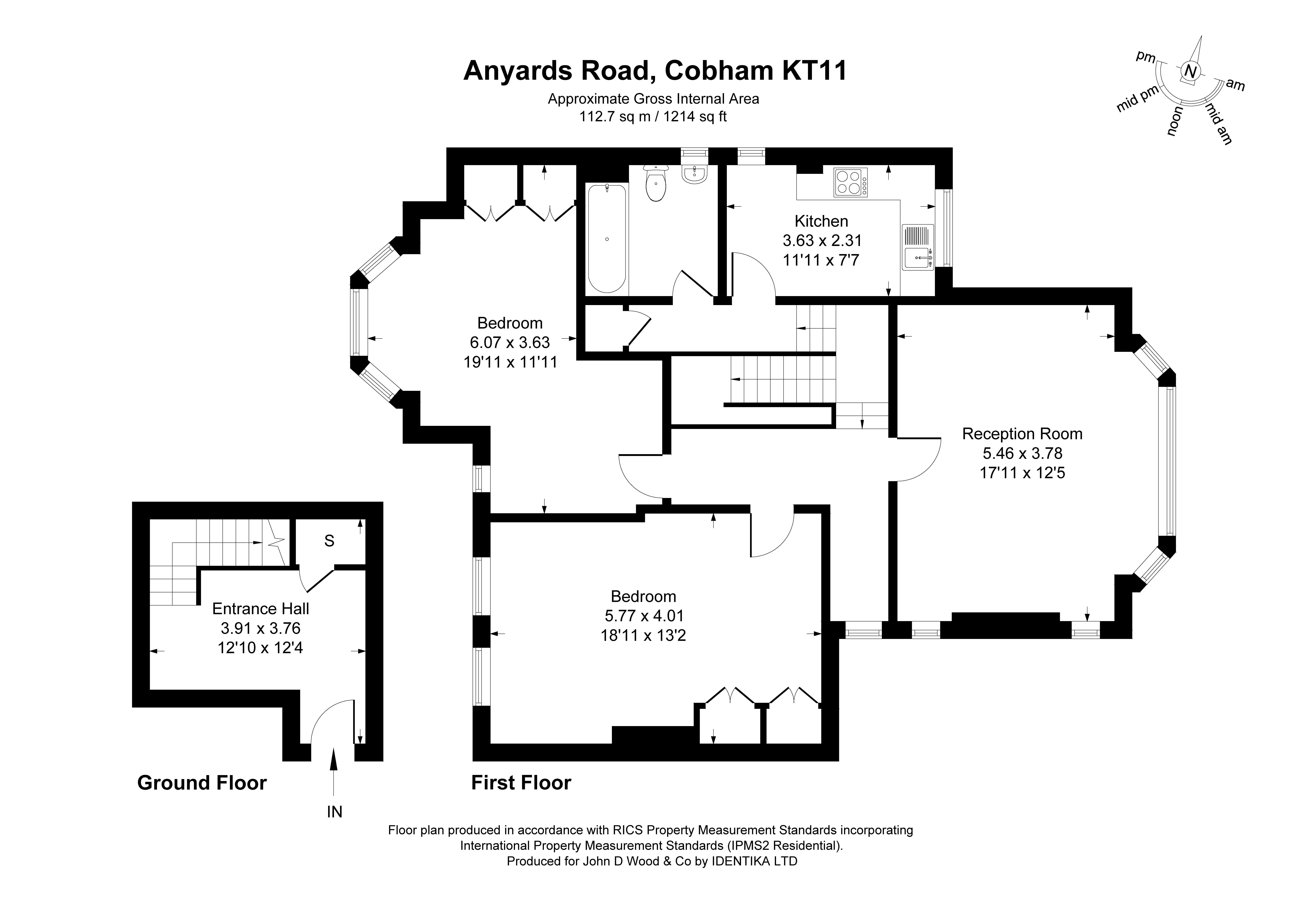 102B,, Anyards Road, Surrey floorplan