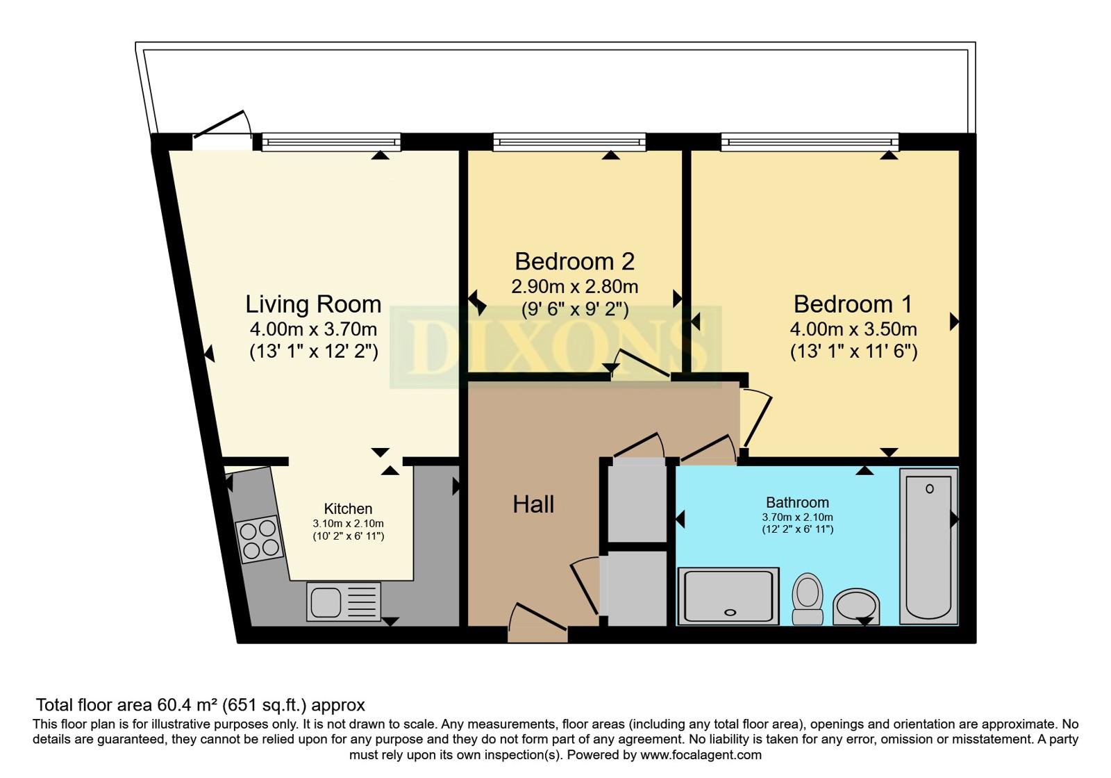 Apartment 50, 26, Longleat Avenue, West Midlands floorplan