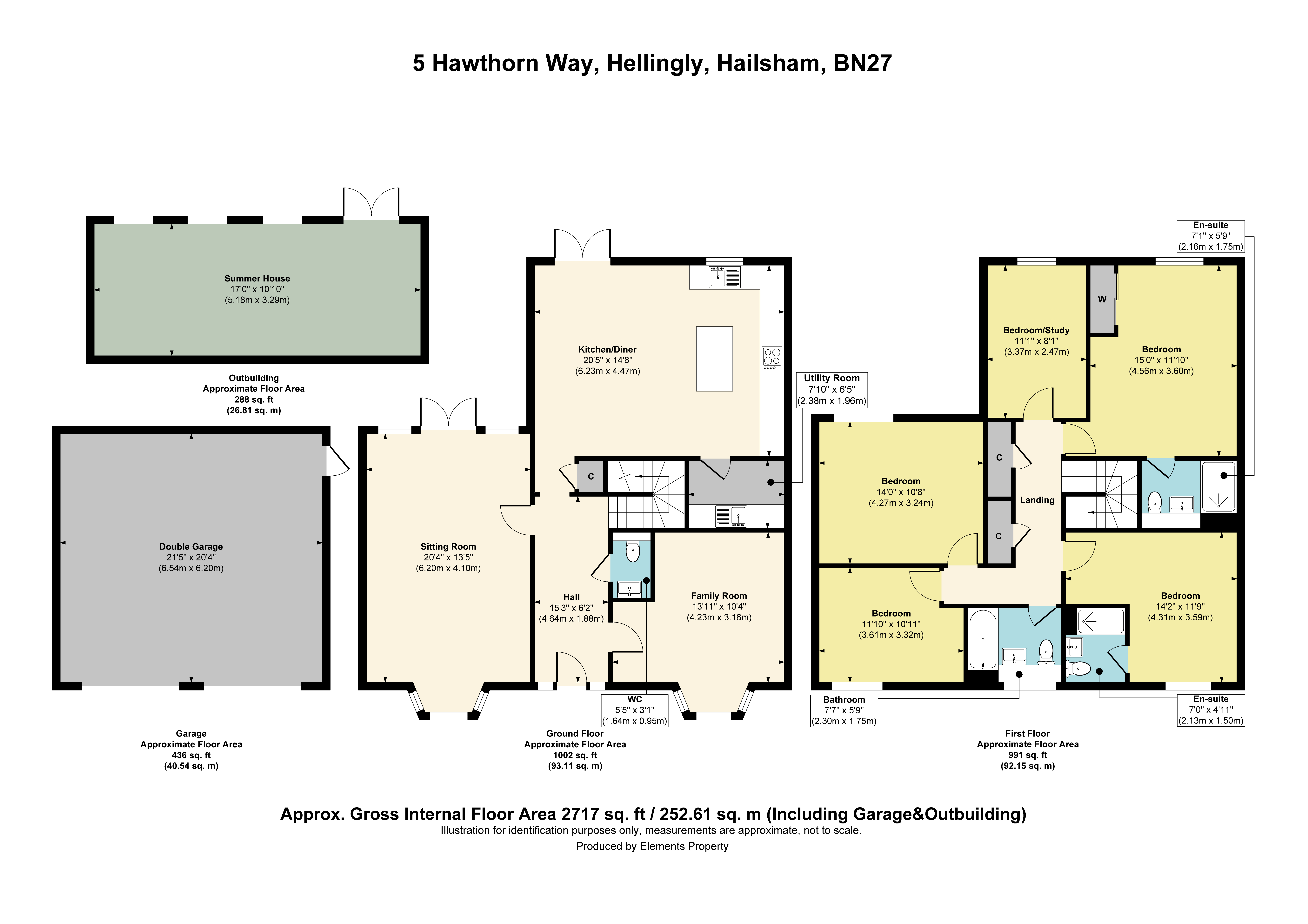 5 Hawthorn Way,, Hawthorn Way, Hailsham floorplan