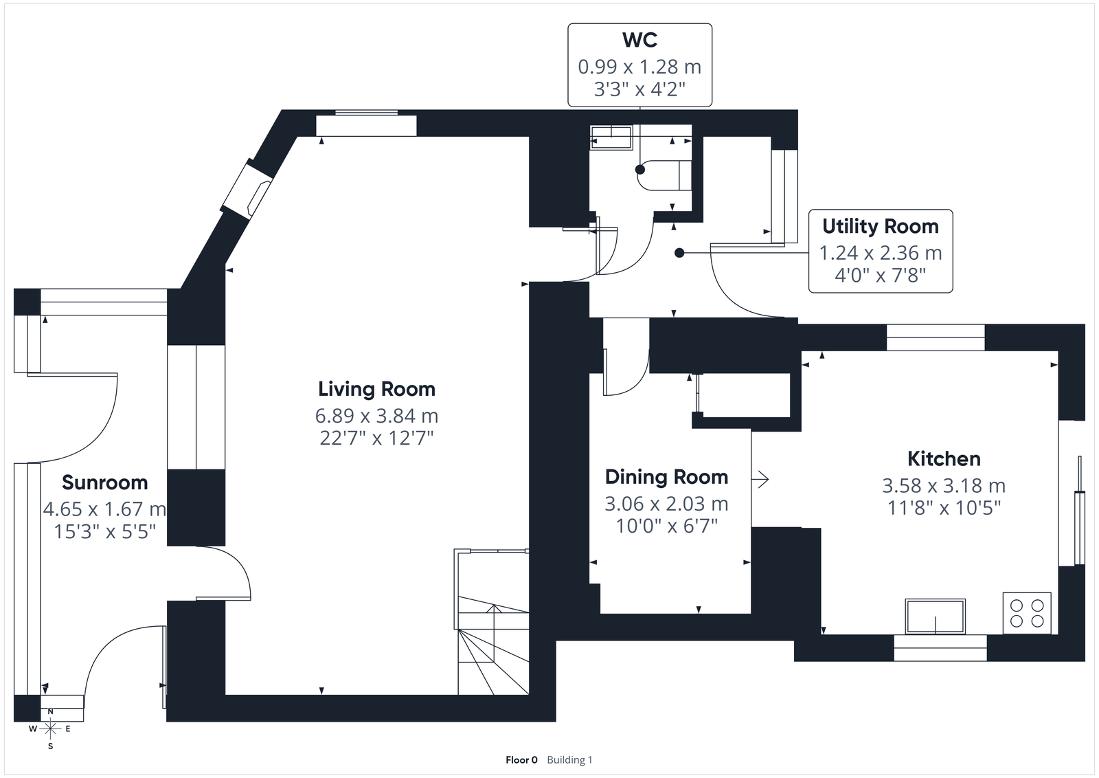 Kiln Cottage, Whitecliff, Coleford floorplan