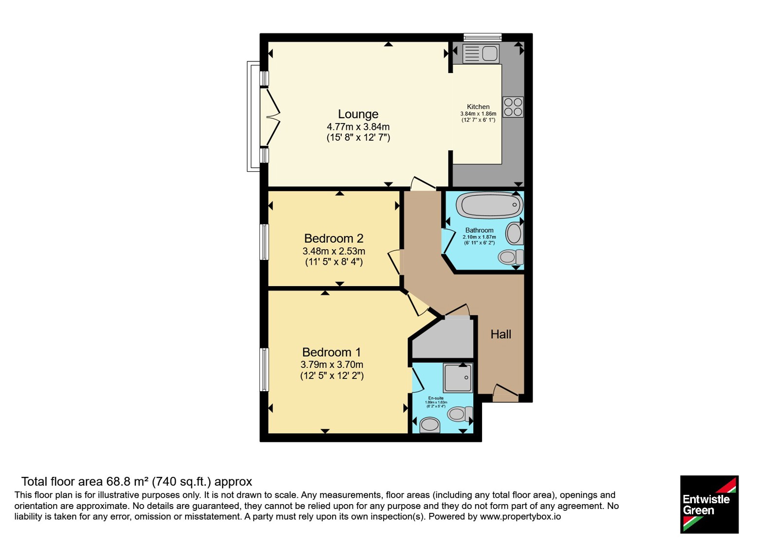 Taylforth Close, Liverpool floorplan