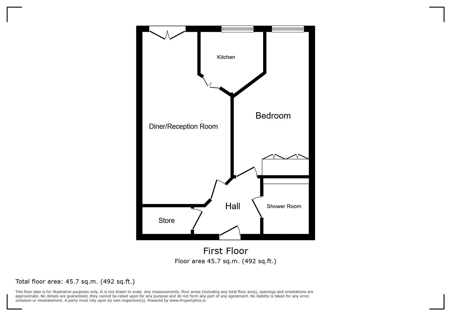 32, Browning Court, Newcastle Upon Tyne floorplan