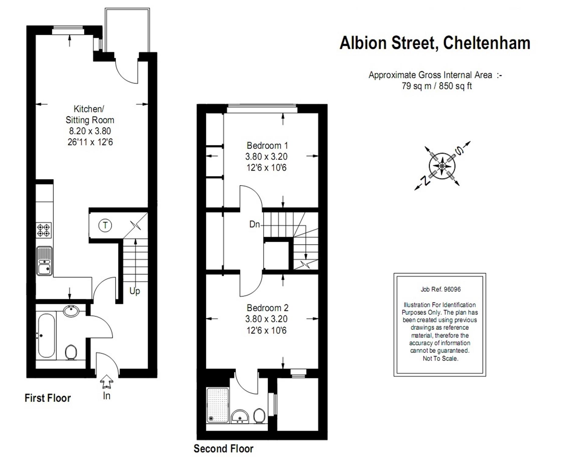 2 Bedrooms Flat for sale in Albion St, Cheltenham GL52