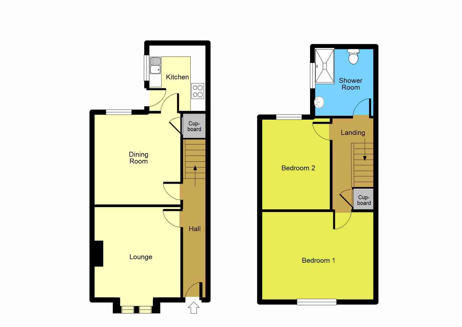 41, Newdigate Street, West Hallam floorplan