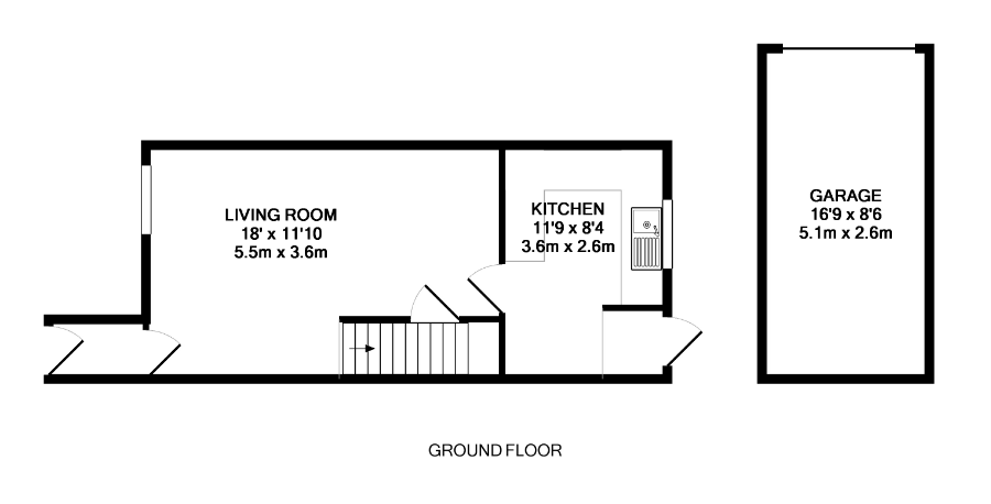 2 Bedrooms Terraced house for sale in Stable Close, Burghfield Common, Reading RG7